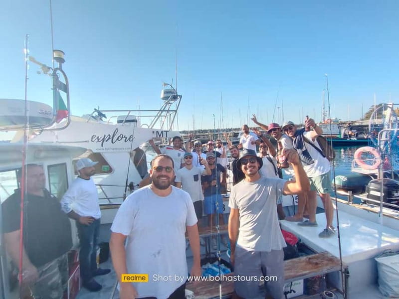 Explore Sesimbra: Private Sport Fishing All Inclusive Tour - The first 15 minutes: leaving the marina