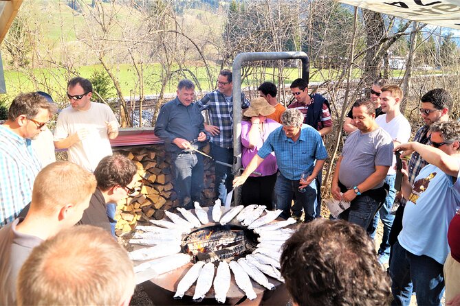 Fish and Grill - Private Fishing Adventure with BBQ Experience - Grilling on the Swiss-Designed Fire Ring