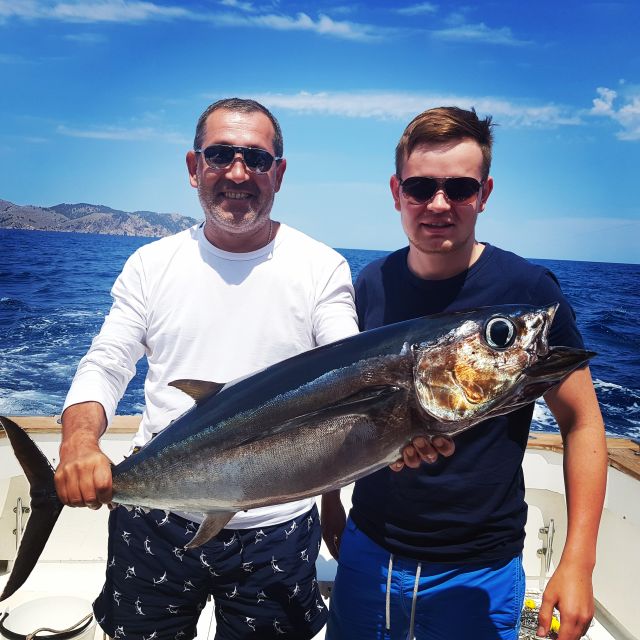 Fishing Boat Trip in Mallorca - Two stops for vertical fishing and trolling