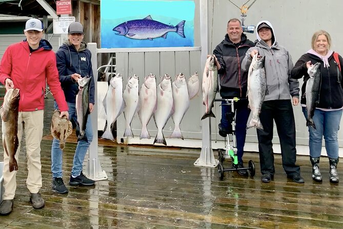 Fishing Charter in Ketchikan, Alaska - What the boat supplies for a wet Ketchikan day