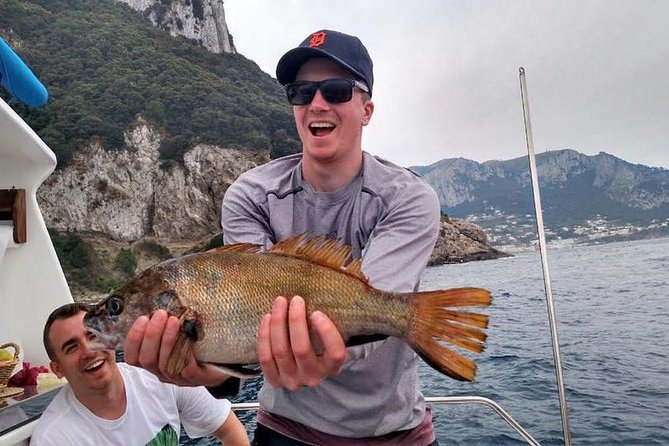 Fishing Experience Around Capri from Sorrento with Lunch Onboard - Starting at 7:30 in Piano di Sorrento