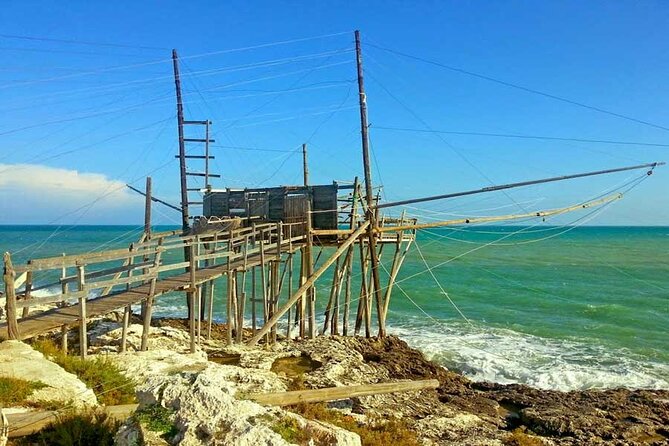 Fishing Experience - Trabucco San Lorenzo - Working the winches and nets