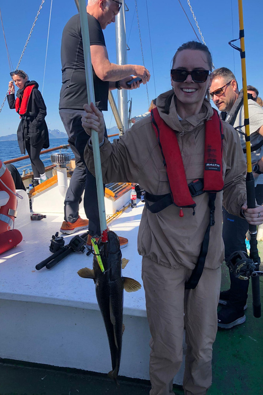 Fishing trip from Henningsvær + free (self caught) fish soup - The ride toward the fishing grounds