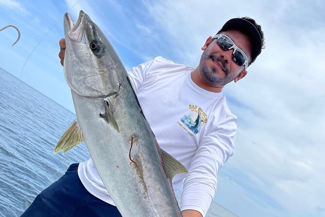 Fishing Trip in a Center Console - Winter yellowtail around the sea rocks