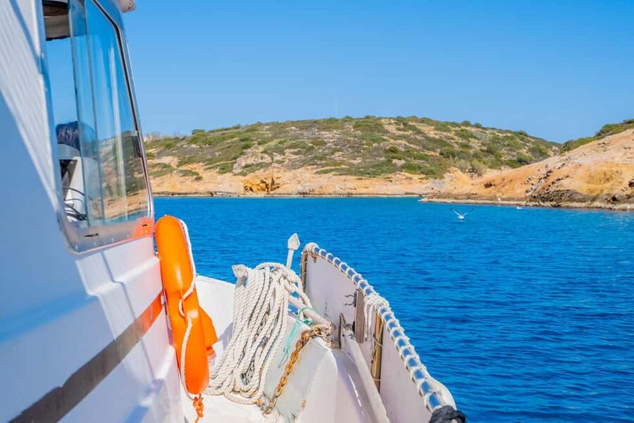 Fishing Trips Agios Nikolaos - The ride toward Mirabello Bay