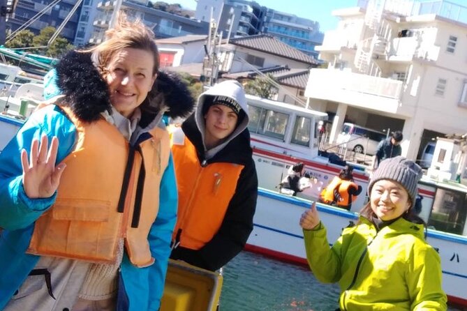 Fishing with Mt. Fuji Views and Japanese Home Cooking Experience - Three hours on the water targeting shirogisu