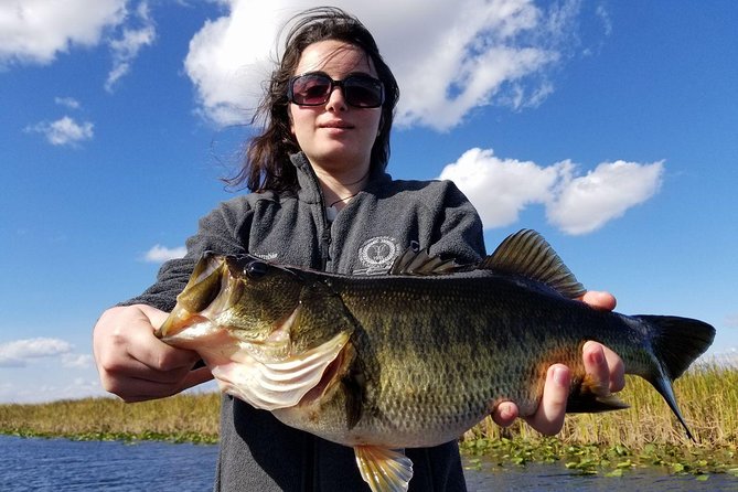 Florida Everglades Fishing Charter Near Fort Lauderdale - Bass fishing, changing spots, and the chance of a surprise catch