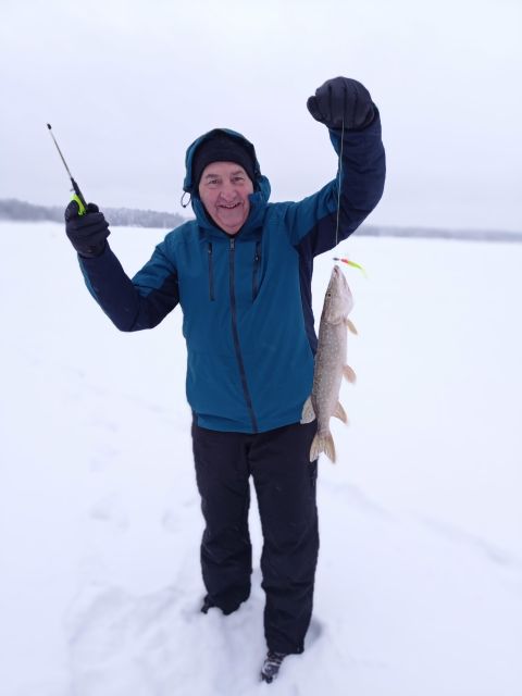 From Helsinki: Bodom Lake Ice Fishing with Food & Drinks - Key points at a glance