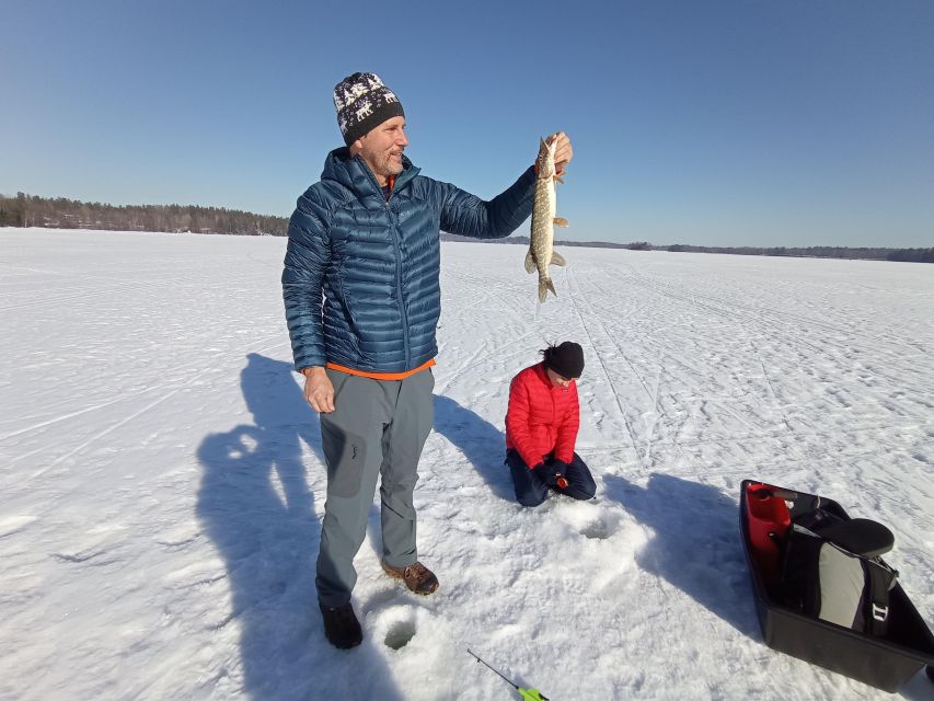 From Helsinki: Bodom Lake Ice Fishing with Food & Drinks - What David adds to the outing