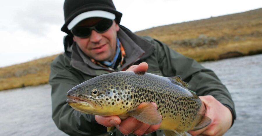 From Reykjavik: Lake and River Fishing Tour - An 8:00 pickup with Iceland outside your window