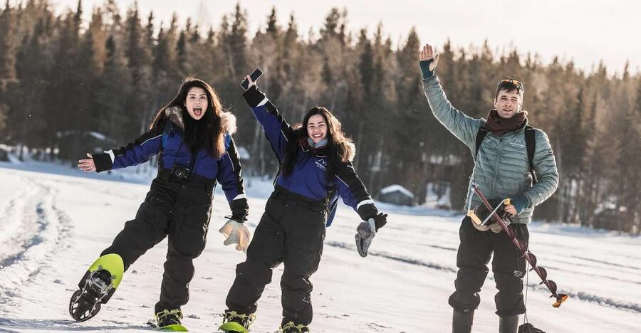 From Rovaniemi: Snowshoeing and Ice Fishing Tour - Who will enjoy this most?