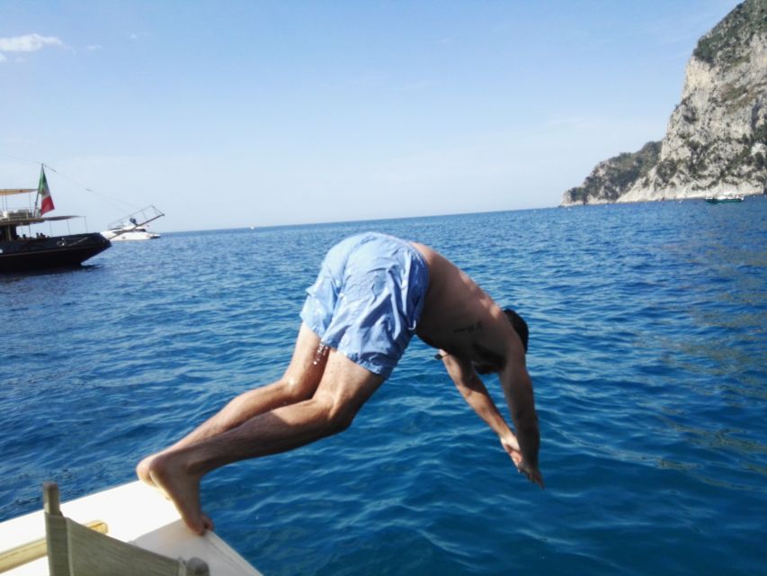 From Sorrento: Fishing in Capri with Lunch - What the $215.24 price includes