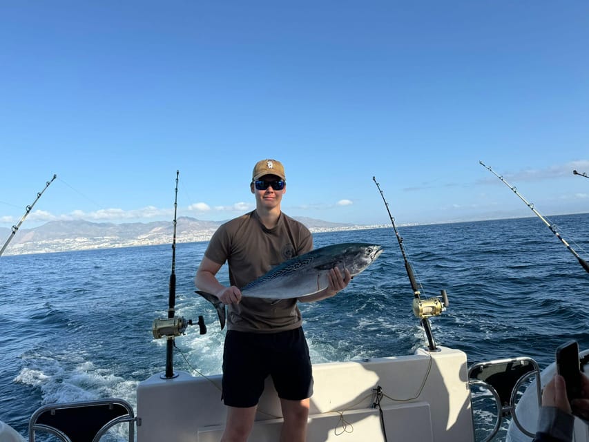 Fuengirola: 4h Trolling Fishing Trip with Snacks and Drinks - Learning the basics of trolling before leaving shore
