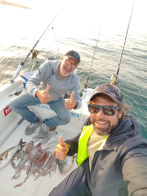 Fuengirola: Bottom Fishing with Jigging and Squid, 2, 4 and 6 hours - Moving to better fishing water matters