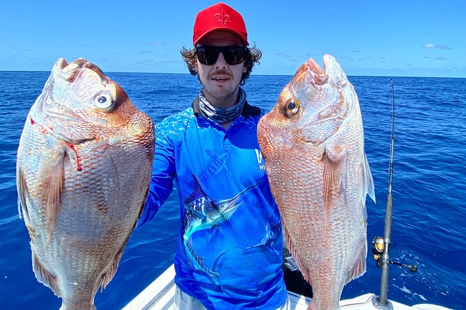Full Day 9 Hour Offshore Fishing Charter - The long run to Noosa’s outer reefs