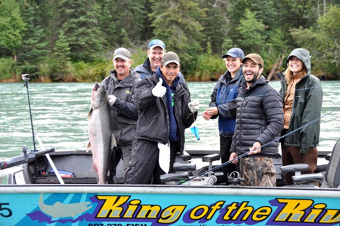 Full day Alaska Salmon Fishing on the Kenai Peninsula - Fishing the Kasilof River
