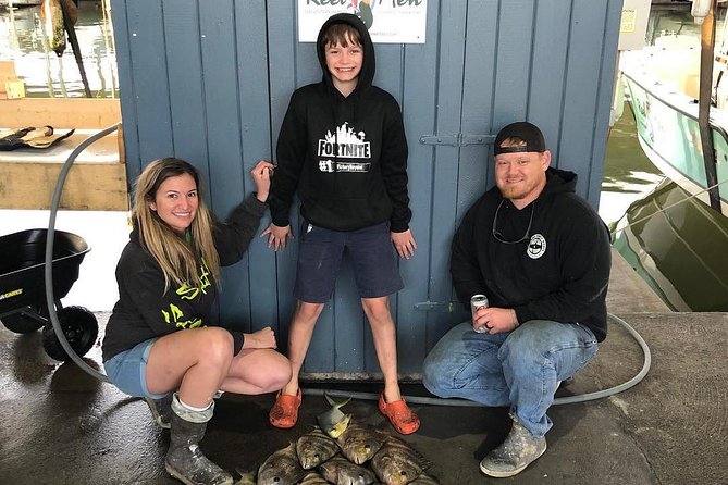 Full-Day Jetty Fishing Charter from Galveston - A good family outing, with a few limits