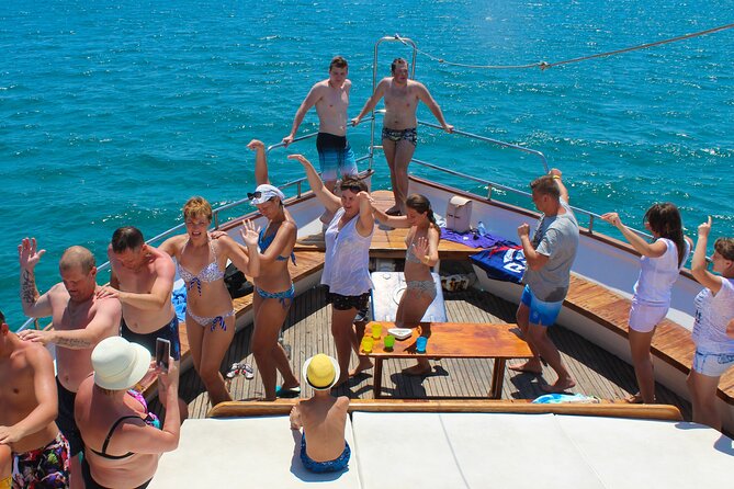 Fun Fishing & Relaxing Cruise at Larnaca Bay - Swimming along the airport coast