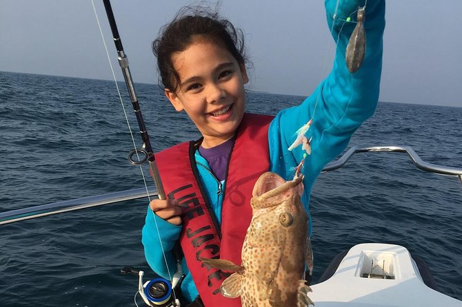 Go Fishing Dubai 5 hours Trolling & Regular Fishing - Leaving Dubai Marina at 6:30 a.m.