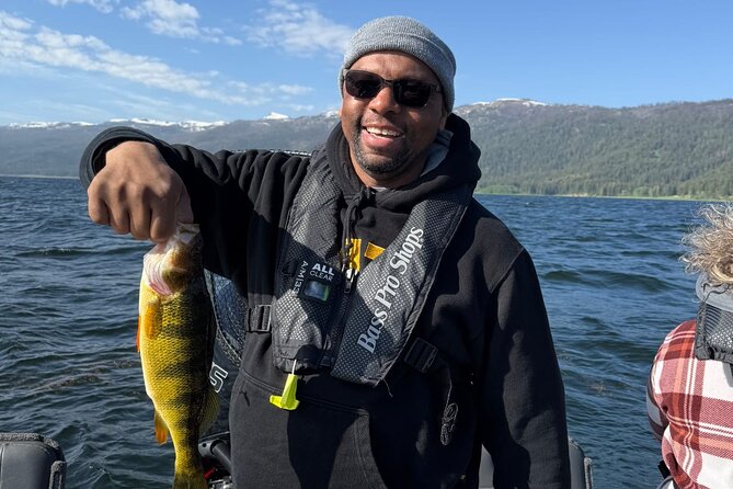 Guided Fishing Trip on Lake Cascade - Setting out from the Lake Cascade boat ramp
