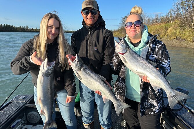 Half day Alaska Salmon Fishing on the Kenai Peninsula - What happens when you catch a salmon