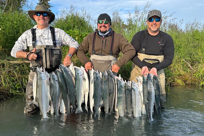 Half day Alaska Salmon Fishing on the Kenai Peninsula - What happens at Kenai, Soldotna, and Kasilof