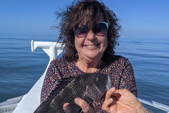 Half Day Fishing Experience in Cape May - Heading offshore in search of sea bass and flounder