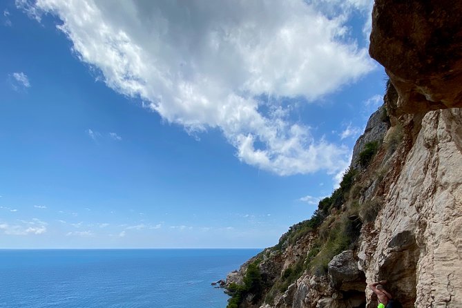 Hiking Cliffs & Old Fishing Trails around Moraira OFFICIAL GUIDE - Finishing at the glamping pool bar