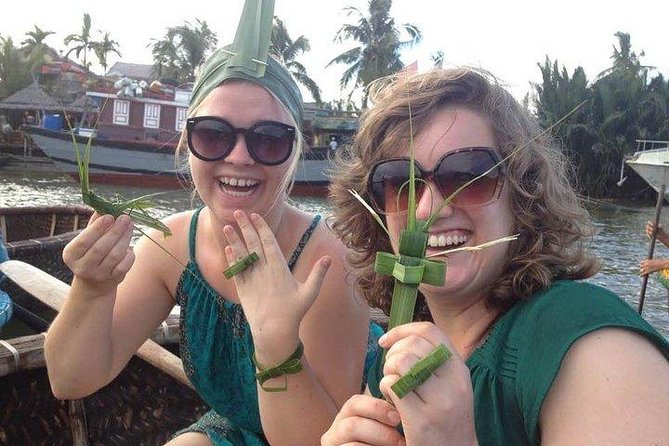 Hoi An Basket Boat Tour ( basket boat, visit water coconut forest, fishing crab) - Hotel pickup, motorbikes, and return arrangements