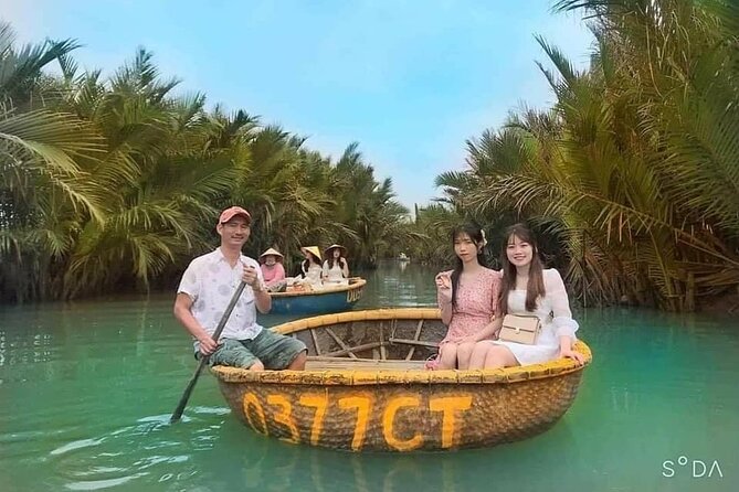 Hoi An basket boat tour with seafood lunch at fishing family - What the four-hour schedule means for you