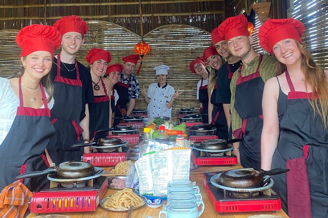 Hoi An Cooking Class(Local market,Basket Boat,Fishing & Cooking) - Timing, pickup, and what the $28.21 covers
