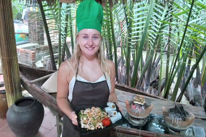 Hoi An Cooking Class(Market,BasketBoat Crabfishing&Cooking Class) - Two hours in the kitchen with Tam, An, or another local chef
