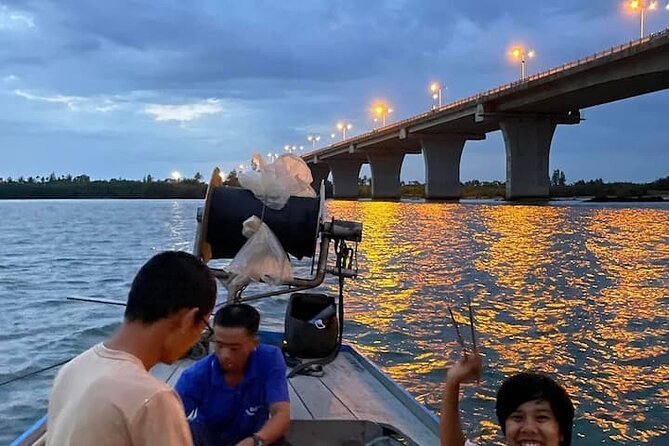HoiAn Hideout Fishing BBQ Sunset Sampan Coconut Boat Trip - The $43 price and what you receive
