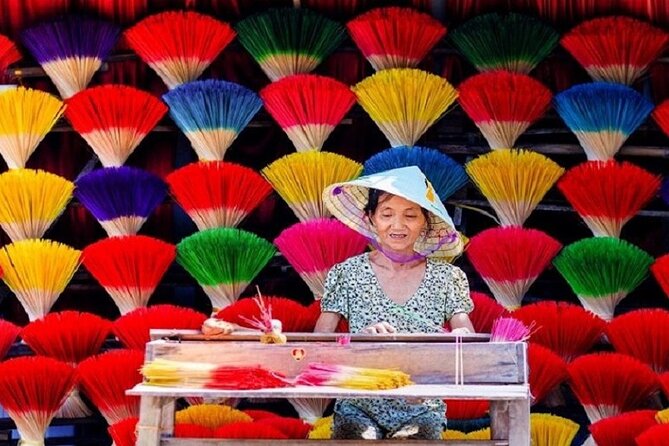 Hue Motorcycle Tour with Fishing: Best Unique Day Trips in Hue - Thanh Toan Bridge shows village-scale history