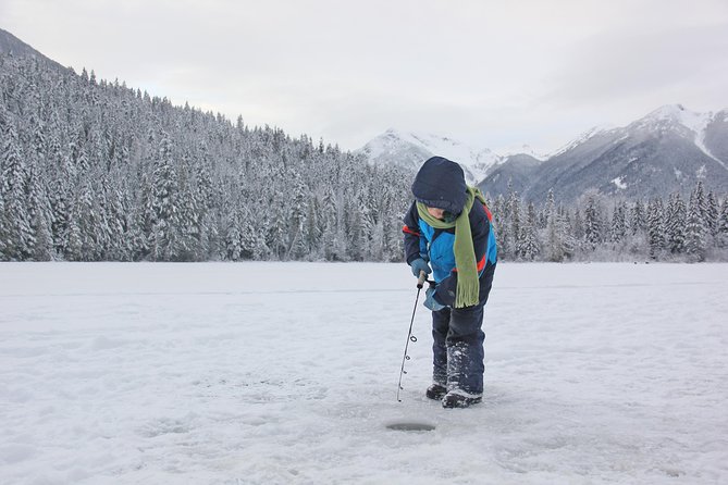 Ice Fishing Adventure in Whistler - Getting picked up in Whistler and heading for the ice