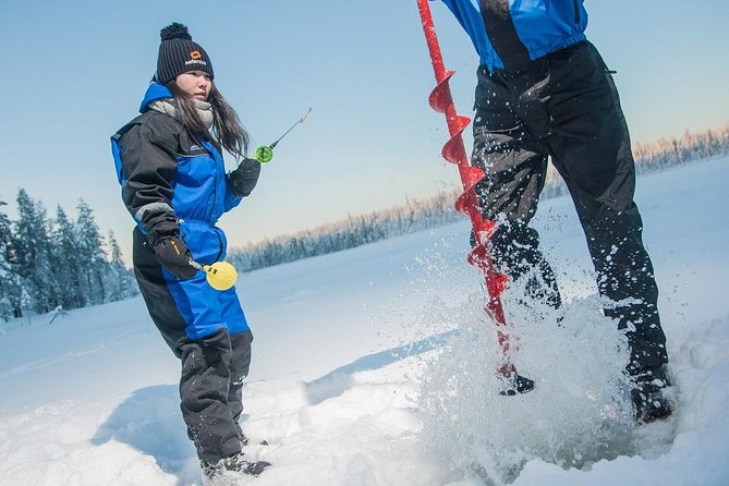 Ice Fishing -By car - Who will enjoy this outing most