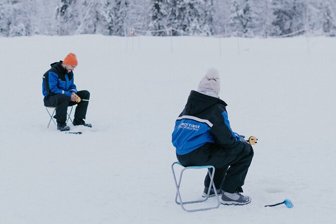 Ice Fishing by Snowmobile in Levi - Why this Levi winter outing works