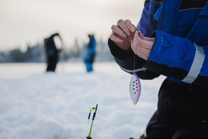 Ice Fishing Experience in Levi - Ice fishing on Lapland’s frozen lakes