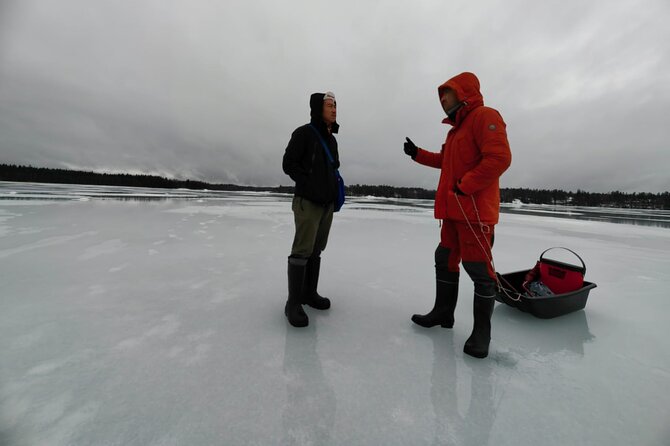 Ice fishing experience with Backpacker Helsinki Tour - Why Helsinki ice fishing feels like the real Finnish deal