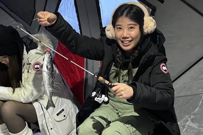 Ice Fishing in Fairbanks - Why this Fairbanks ice fishing trip works well