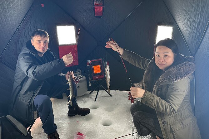 Ice Fishing in Fairbanks - Arriving at Chena Lake Park Boat Launch