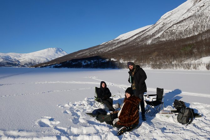 Ice Fishing On The Fjord - Leaving Tromsø for Ullsfjord