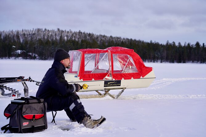 Ice Fishing with Snowmobiles - Why combine snowmobiling with ice fishing?