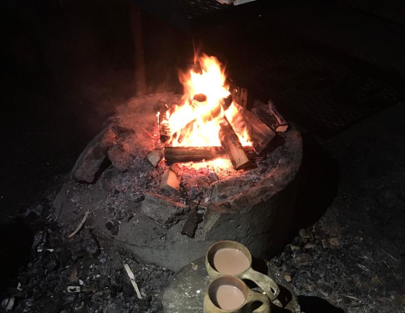 Icefishing and tasting in Lake Inari - The 30-minute picnic by the fire