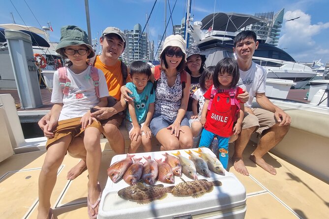 Join-in Yacht Fishing at the Southern Islands of Singapore - What beginners can expect from the fishing lesson