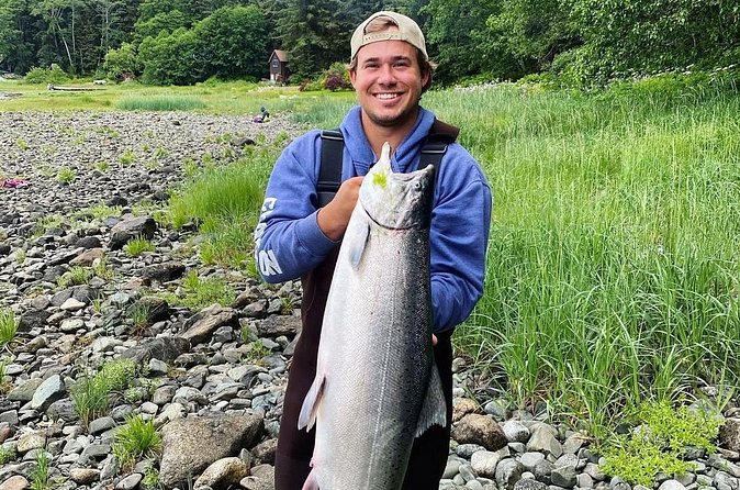 Juneau Shore Fishing Shuttle and Gear - Why the weather and clothing matter