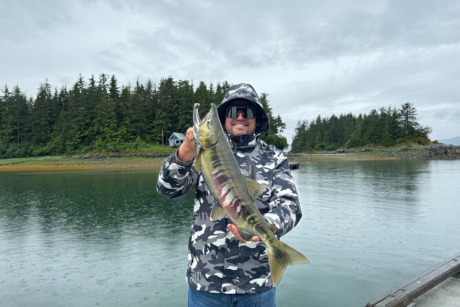 Juneau Shore Fishing Shuttle and Gear - The ride and the changing fishing locations