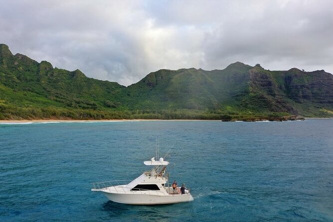 Kauai's Premier Fishing Charters - What the first fishing stop is really like