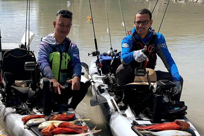 Kayak Fishing in Mauritius - A quiet morning on Mauritius waters