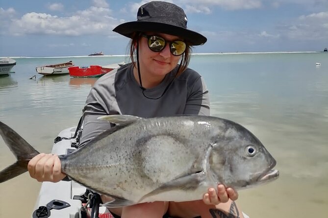 Kayak Fishing in Mauritius - The price and what you receive for $165